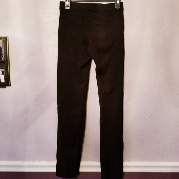 Betabrand Black Straight Leg Classic Dress Pants Yoga Stretch Womens Small - Picture 3 of 5